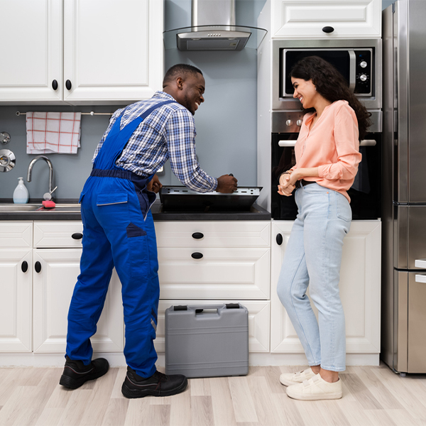 can you provide an estimate for cooktop repair before beginning any work in Woodland California